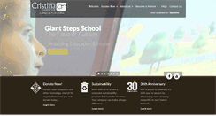 Desktop Screenshot of cristina.org